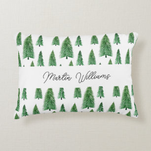 Personalised Winter Holiday Country Beauty Decorative Cushion