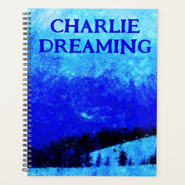 Personalised Winter Landscape Planner (Front)