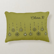 Personalised Winter Wonderland Accent Pillow