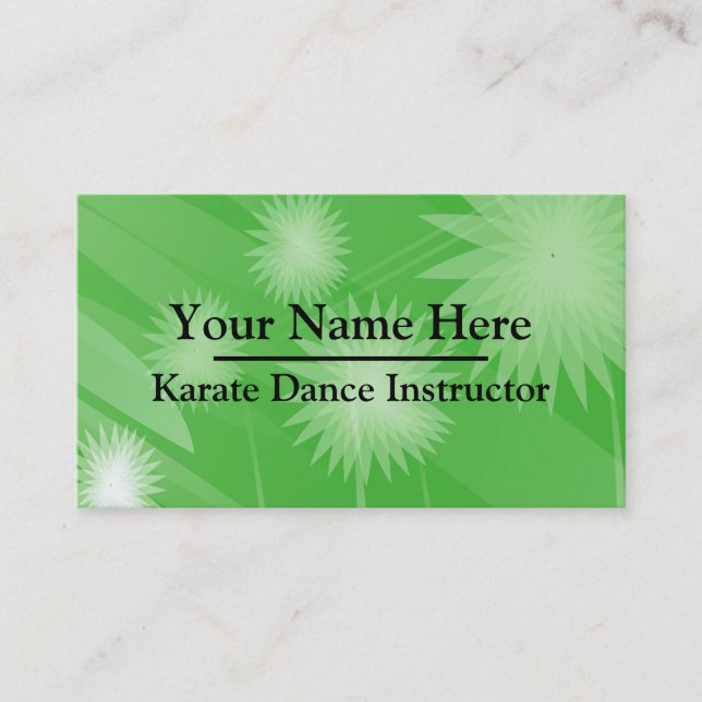 Personalised Wish Lion Business Card (Front)