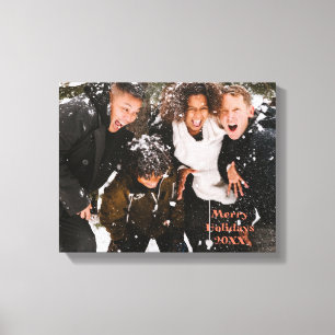 Personalised wishing you the best in 20XX Canvas Print