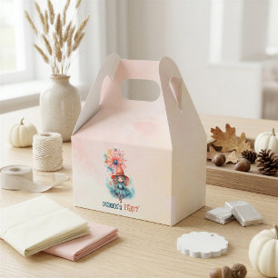Personalised Witch Halloween Birthday Celebration Favour Box