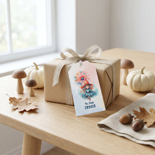 Personalised Witch Halloween Gift Giving Design Tags