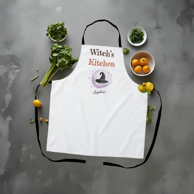 Personalised Witch’s Kitchen – Halloween  Apron (Creator Uploaded)
