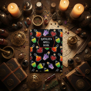 Personalised Witchy Spell Book Planner 