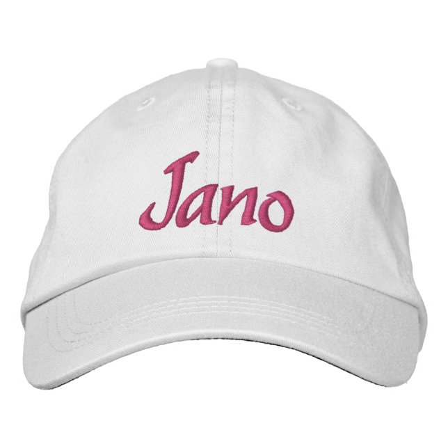 Personalised With Embroidered Name Hat (Front)