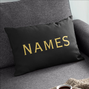 Personalised With Last Name or Nickname on Them Decorative Cushion