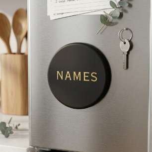 Personalised With Last Name or Nickname on Them Magnet