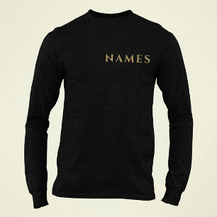 Personalised With Last Name or Nickname on Them T-Shirt