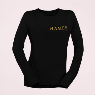 Personalised With Last Name or Nickname on Them T-Shirt