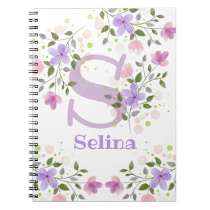 Personalised with Monogram & Name Notebook