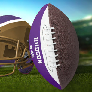Personalised with name and number american football