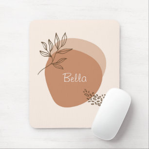 Personalised with name 'Clay drizzle' Mouse Mat