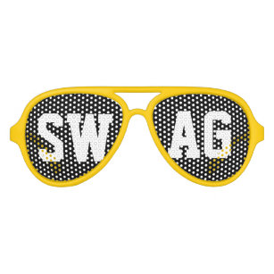 Round sunglasses with outlet words