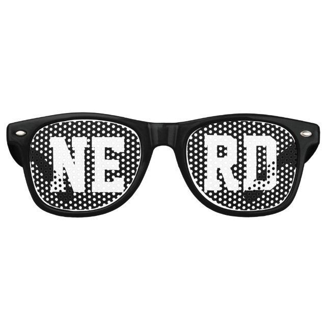 Personalised with your four letter word Easily Retro Sunglasses (Front)