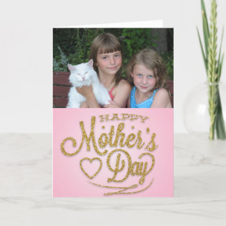 Personalised with Your Photo, Mother's Day Card