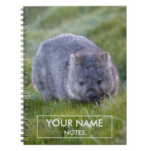 Personalised Wombat Notebook