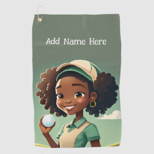 Personalised Women's Golf Towel
