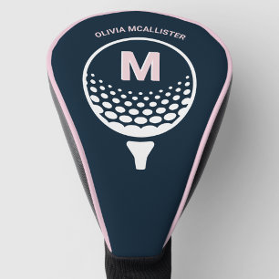 Personalised Women's Monogram Golf Head Cover