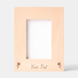 Personalised Wood Frame for Her