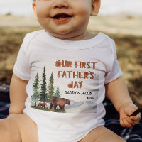 Personalised Woodland 1st Father's Day