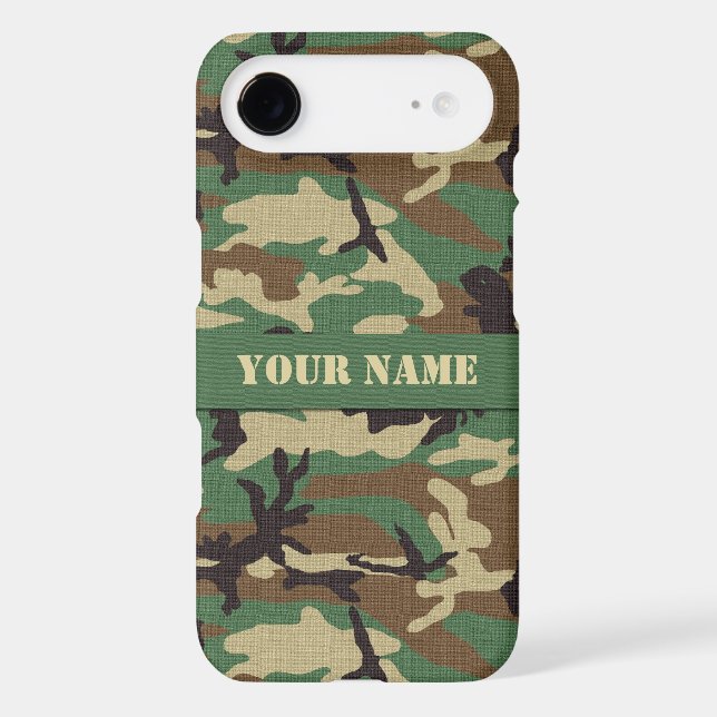 Personalised Woodland Camo iPod Touch 5G Case (Back)
