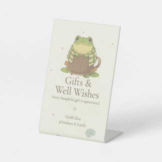 Personalised Woodland Meet Zochi Pedestal Sign