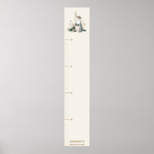 Personalised Woodland Otter Growth Chart