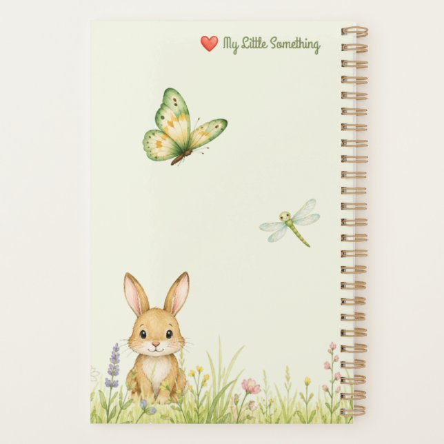 Personalised Woodland Teacher Planner (Back)