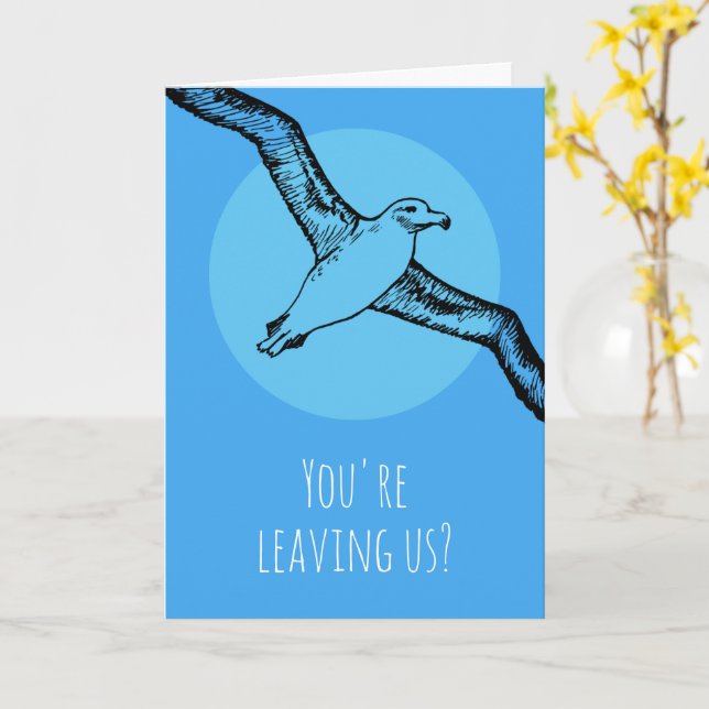 PERSONALISED WORKMATE COLLEAGUE LEAVING CARD (Yellow Flower)