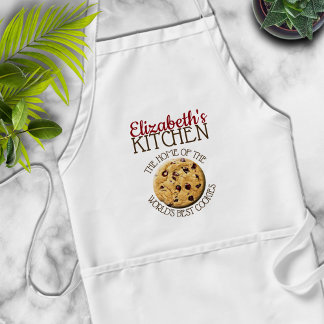 Personalised World's Best Cookies Standard Apron