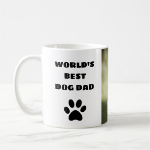 Personalised World's Best Dog Dad Custom Photo Coffee Mug