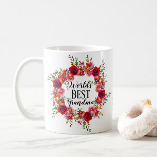 Personalised World's Best Grandma Coffee Mug