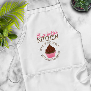 Personalised World's Best Sweets and Treats Standard Apron