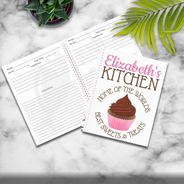 Personalised World's Best Sweets Recipe Notebook (Creator Uploaded)