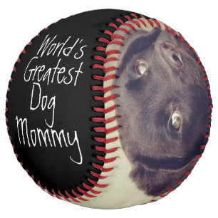 Personalised Worlds Greatest Dog Mum Mothers Day Softball