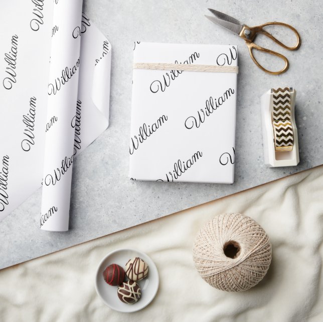 Personalised wrapping paper  (Crafts)