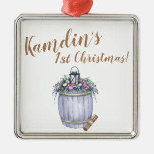 Personalised XMAS Ornament Summer Country Wedding