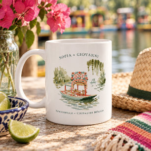 Personalised Xochimilco Mexico Travel Mug