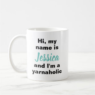 Personalised Yarn Joke Coffee Mug