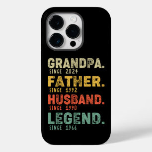 Personalised Year Grandpa Father Husband Legend Case-Mate iPhone 14 Pro Case