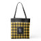 Personalised Yellow Buffalo Check Plaid