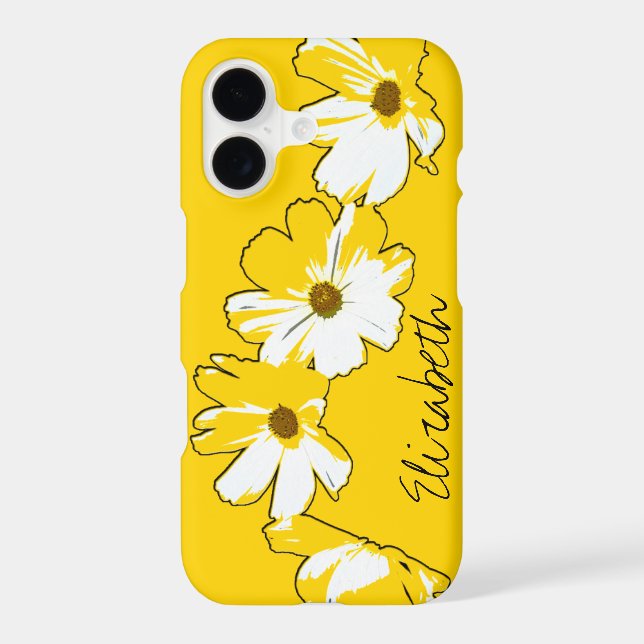 Personalised Yellow Daisy Chain (Back)