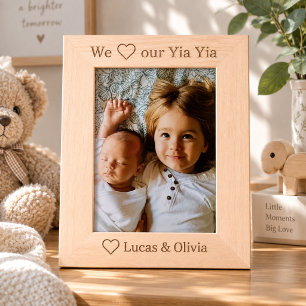 Personalised Yia Yia Picture Frame