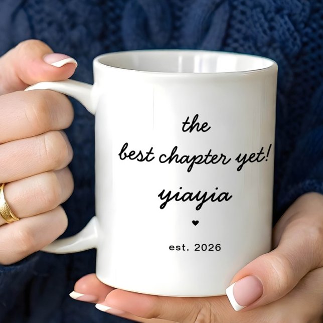 Personalised Yiayia Mug Best Chapter Yet (Creator Uploaded)