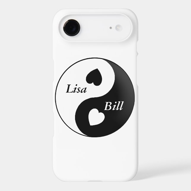 Personalised Yin Yang Love iPhone 7 Case (Back)