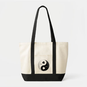 Personalised Yin Yang Love Tote Bag