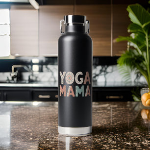 Personalised Yoga Mama Insulated Water Bottle
