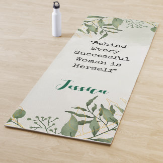 Personalised Yoga Mat, Cool and Calm Mat