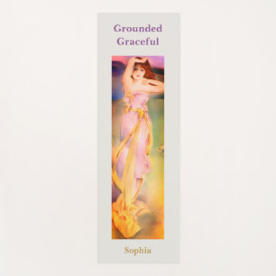 Personalised Yoga Mat Grounded Graceful Goddess